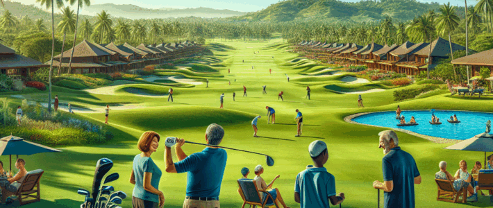 세부에서 골프와 휴양을 동시에 즐기기 세부골프